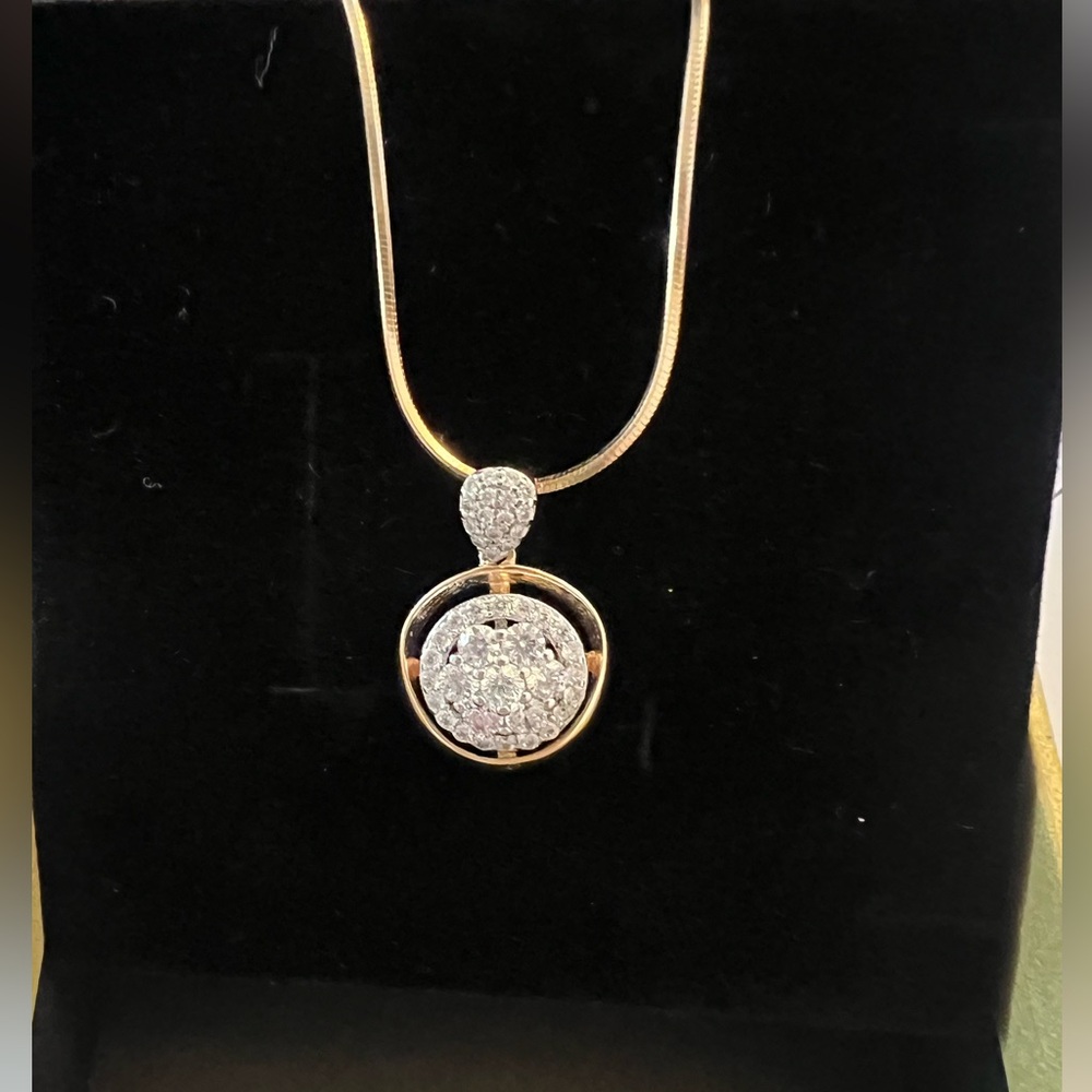 Cubic zirconia beautiful chain